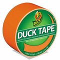 Shurtech Brands Duck, COLORED DUCT TAPE, 3in CORE, 1.88in X 15 YDS, NEON ORANGE 1265019